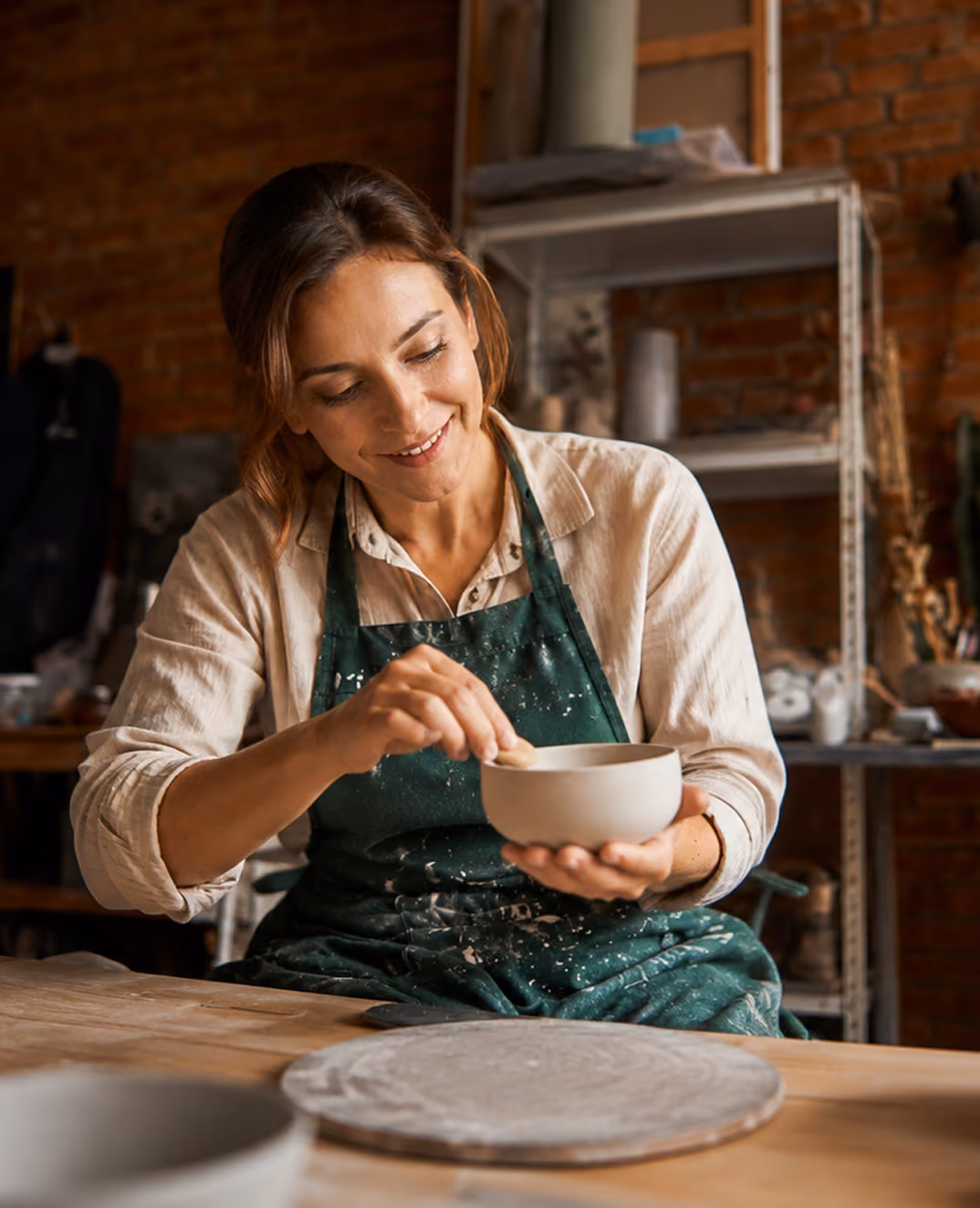 Business owner working with a funding partner